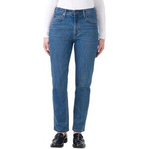 Kirkland Signature Women's High Rise Straight Jeans, Blue